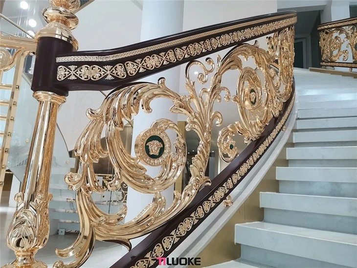copper handrail