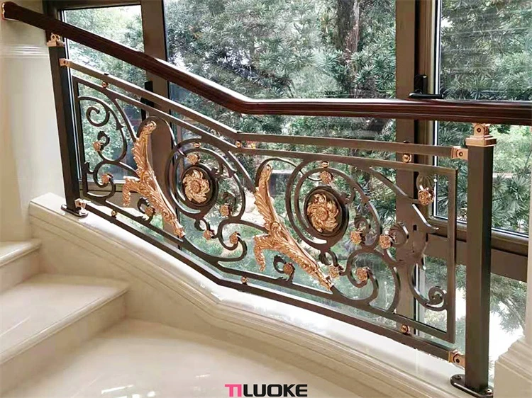 Barandilla decorativa para escaleras